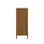 Commode 4 tiroirs en bois et rotin