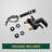 Centerset 2-Handle Waterfall Bathroom Faucet with Drain Assembly-98670983