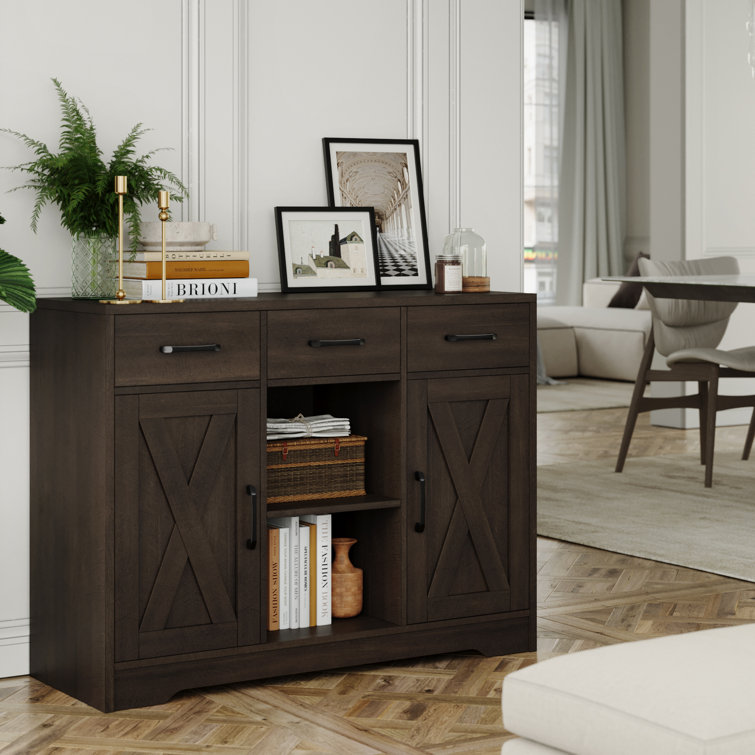 Halifax North America Modern 35.75 High Sideboard with Drawers | Mathis Home