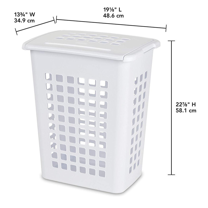 LiftTop Clothes Laundry Hamper Bin