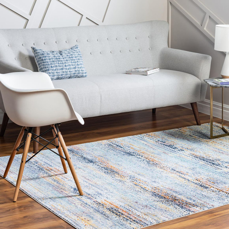 Geometric Indoor Rug, Rectangle 9' x 12'