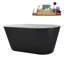 Baignoire autoportante 54 "avec drain interne Streamline-112235368
