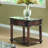 Antoine Marble Top End Table with Storage