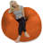Bean Bag Chair: Giant 5' Shredded Memory Foam Filled Furniture Bean Bag with Removable and Machine Washable Cover - Big Bean Bag Sofa Lounger with Soft Micro Fiber Cover - Multiple Colors and Fabrics-1059799730