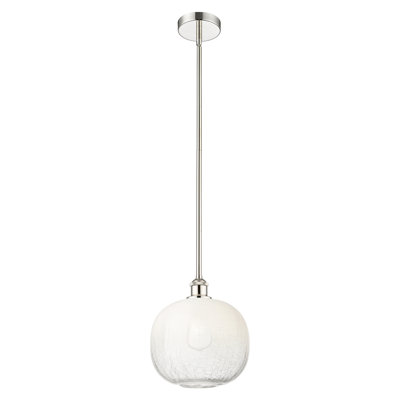 Edison - Brookhaven Sphere - 1 Light 11" Stem Hung Mini Pendant