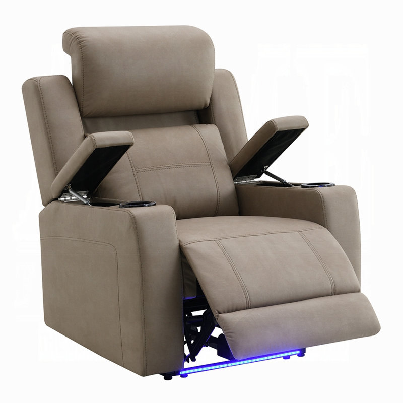 Fauteuil inclinable électrique Lugo avec porte-gobelet
