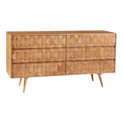 6 - Drawer Solid Wood Dresser