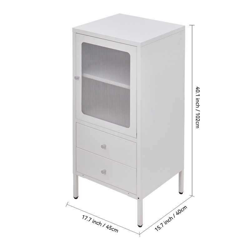 Ruchel 2 Drawer Filing Cabinet