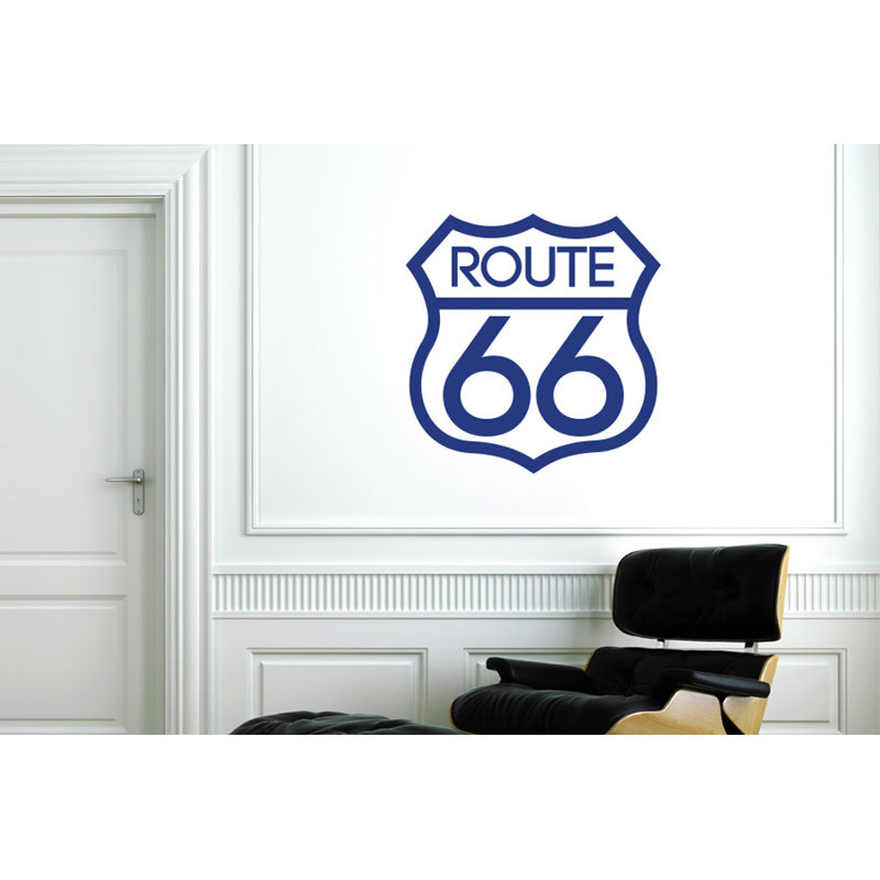 Non-Wall Damaging Wall Decal, Dark Blue