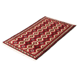 Macaluso One-of-a-Kind Rectangle 3'0" X 5'6" New Age Wool Area Rug in