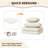 Outdoor Replacement Cushion Set for Seating – Includes 3 Seat Cushions, 3 Back Cushions, 2 Short Back Cushions & 1 Footrest Cushion.-129473009