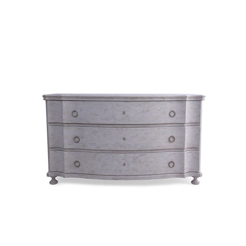 Maree 3 - Drawer Solid Wood Dresser