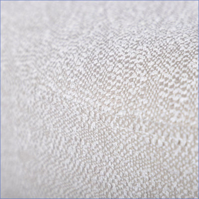 Ottomans Set of 2, Modern Nesting MDF Yarn-Dyed Fabric Upholstered for Living Room Bedroom | Beige | Fabric