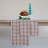 Woven Cotton Table Runner W Plaid Pattern
