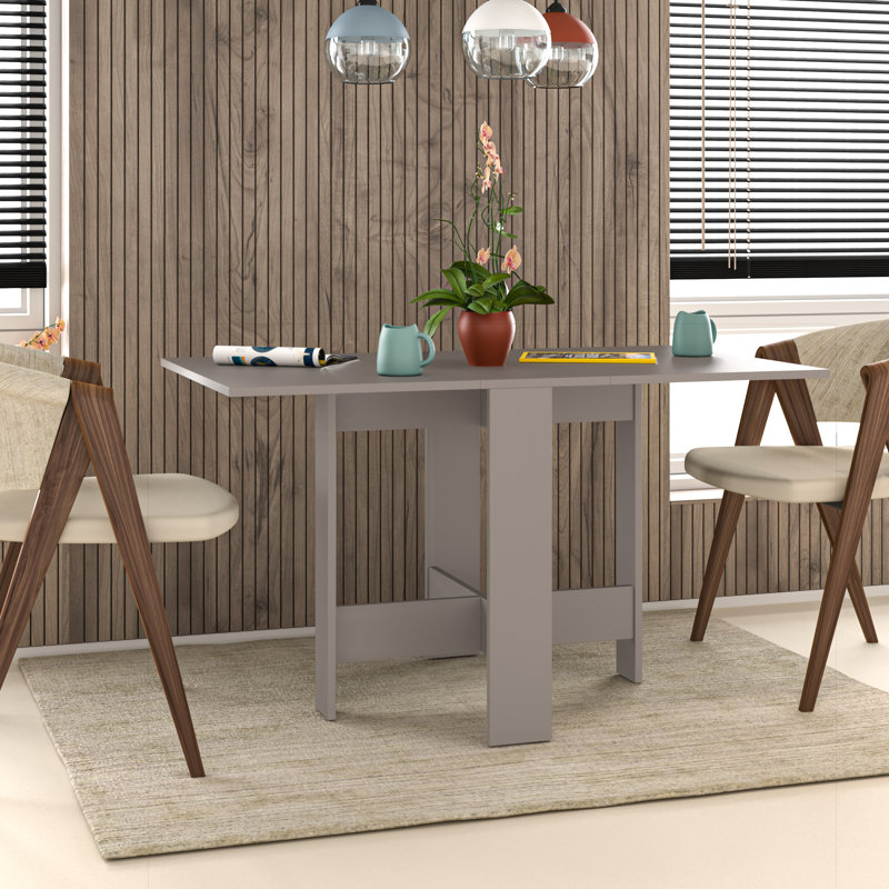 Jurate Rectangular 130Cm L x 76Cm W Dining Table, Light Mocha
