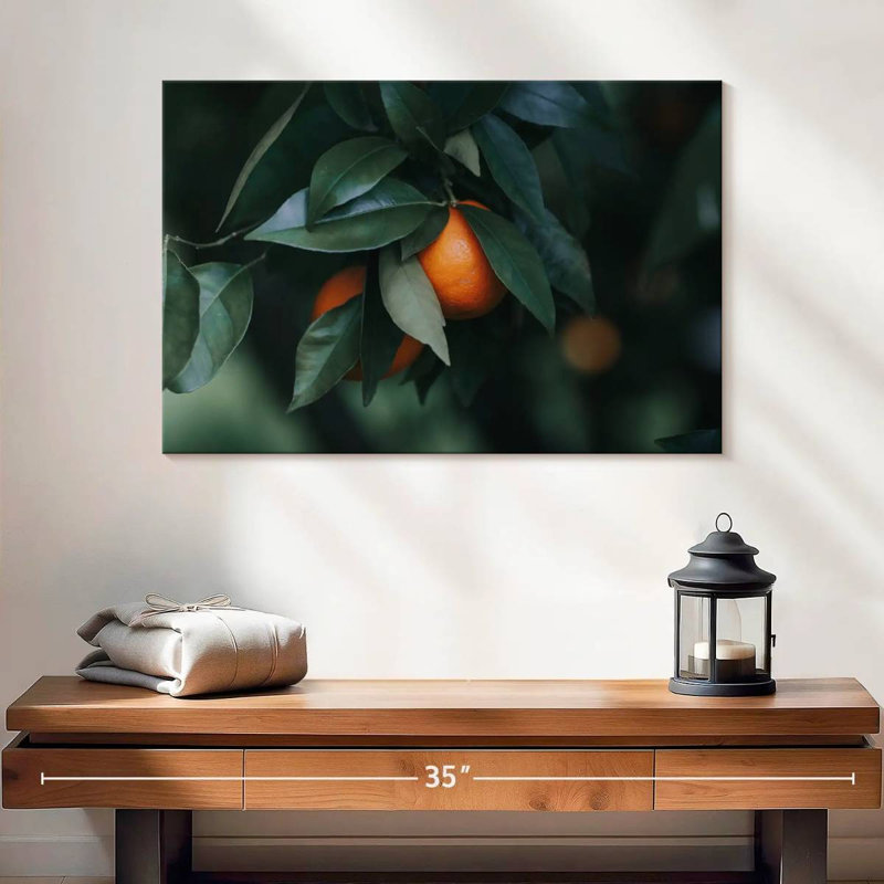 Harnek orange mûr, H 16 po x l 24 po