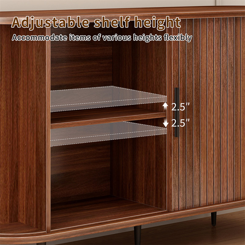 Buffet/meuble de rangement de 119 cm (L) x 74 cm (H)