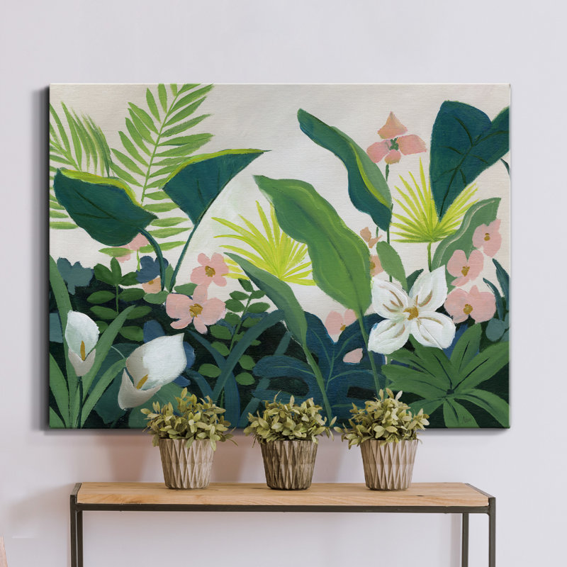 " Tropics ", 30" H x 40" W x 1.5" D