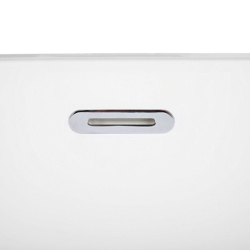 Wilibald 1690mm x 780mm Soaking Acrylic Bathtub