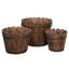 Abhinandan Wood Barrel Planter