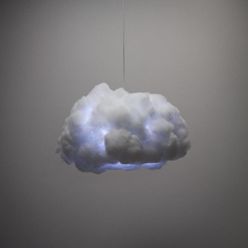 Interactive Cloud, 132" H x 22" W x 20" D