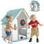 AIYAPLAY Playhouse for Kids Outdoor Indoor 5-in-1 Basketball Hoop-116502707