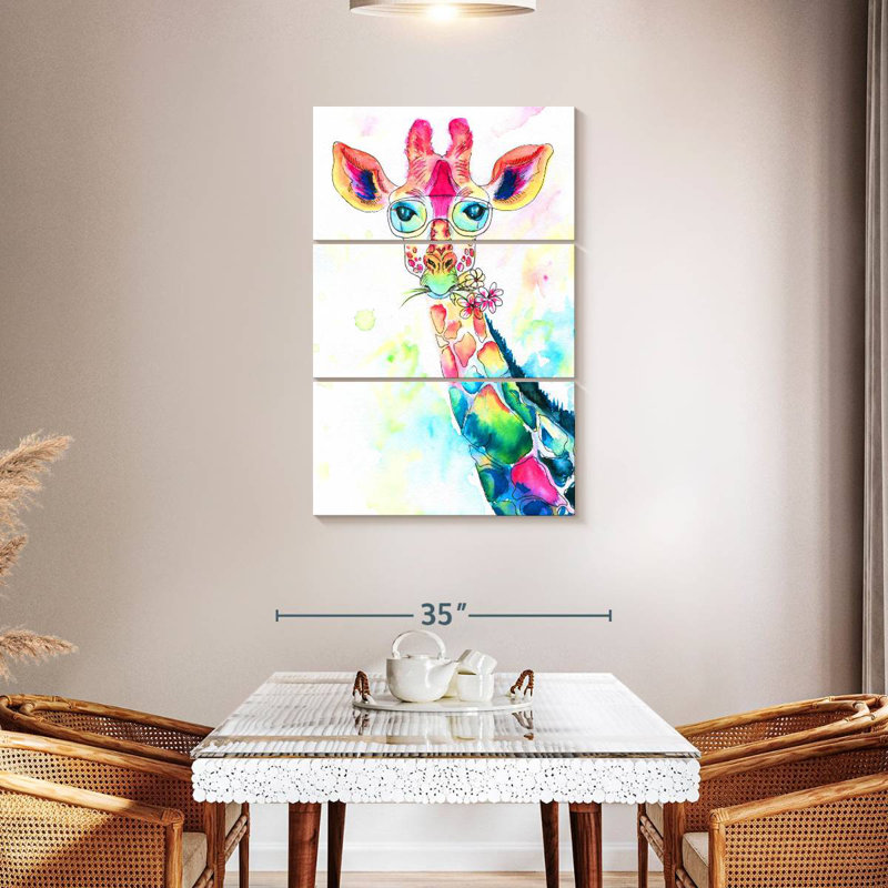 Brampt Giraffe Suitor, 45" H x 28" W