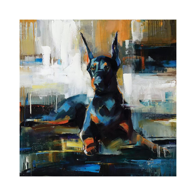 Time Hero by Tatyana Yabloed - Wrapped Canvas Painting, 30.48 cm H x 30.48 cm W