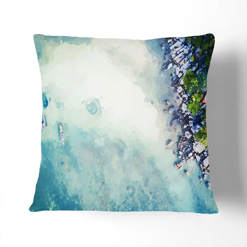 Square Cushion, 55 x 55 cm, Stone