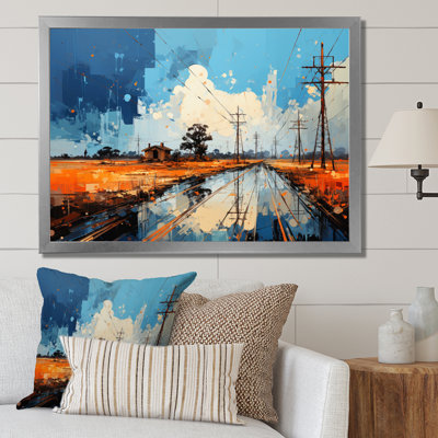Power Lines Electric Intersections II - Power Lines Wall Art Prints