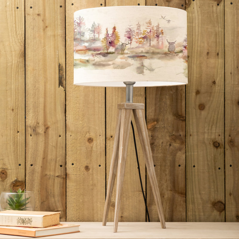 Wood Desk Lamp