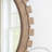 28"×28" Bohemian Style Natural Solid Wood Frame Gear Shape Round Wall Mounted Mirror For Living Room&Bedroom-568780199