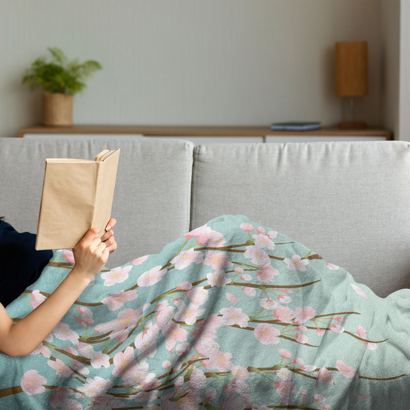 Hand Woven Throw Blanket, 70" x 90"