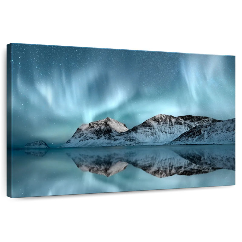 Alvord Nordland Northern Lights, H 34 po x l 51 po