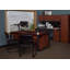 Large leather guest armchair Nivaeh Crusoe