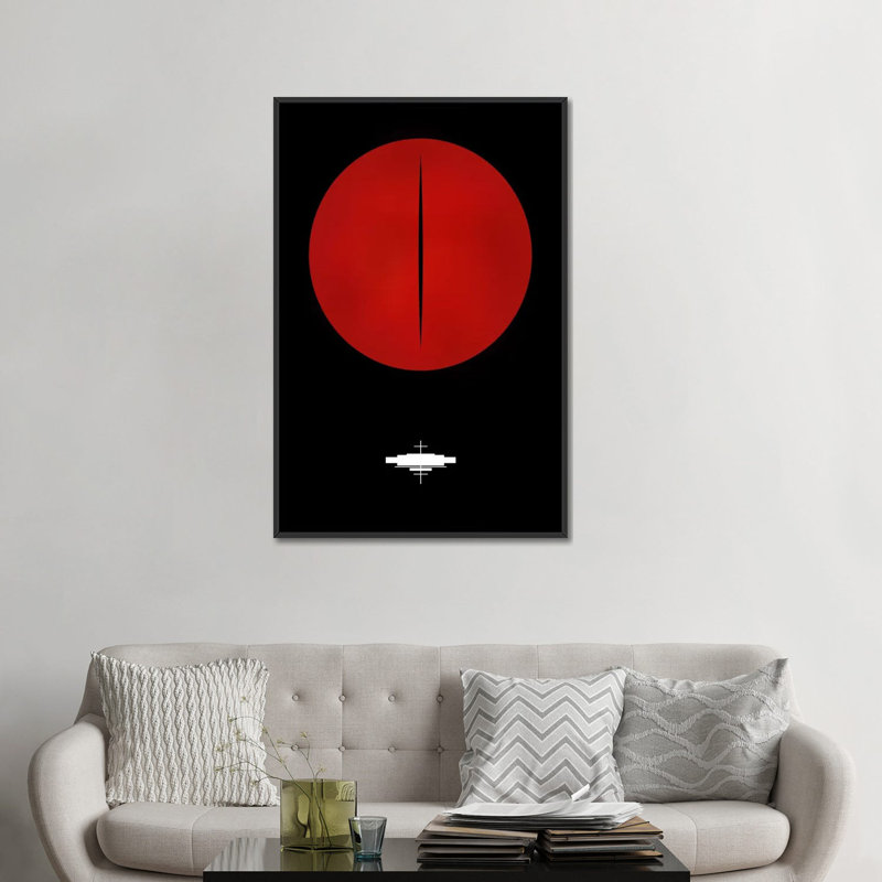 «Approche» par The Usual Designers - Toile tendue avec châssis sur toile tendue, H 26 po x l 18 po x P 1,5 po, Pas de tapis