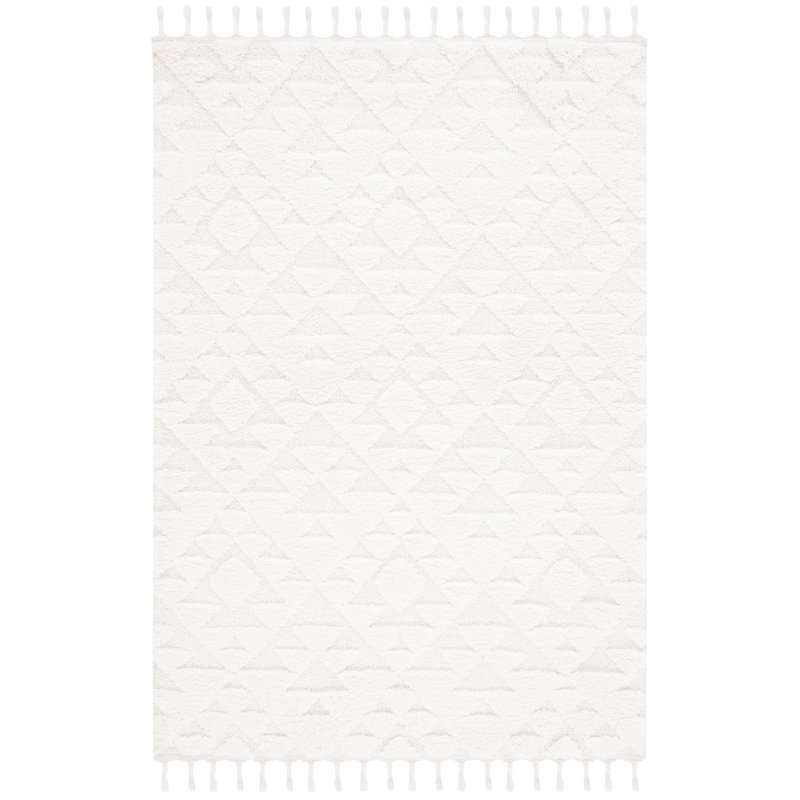 Tapis à poils longs Kaitlen, Rectangle 9 pi x 12 pi