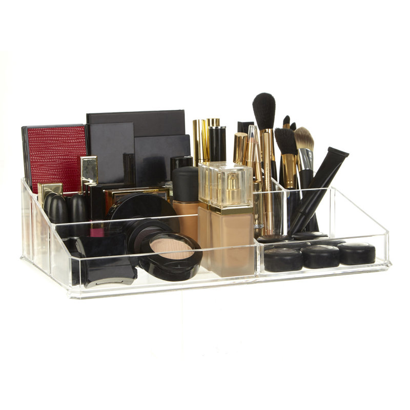 Yokum Acrylic 9 Compartment Organiser