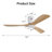 Nicola 52" 3-Blade Ceiling Fan-1789334605