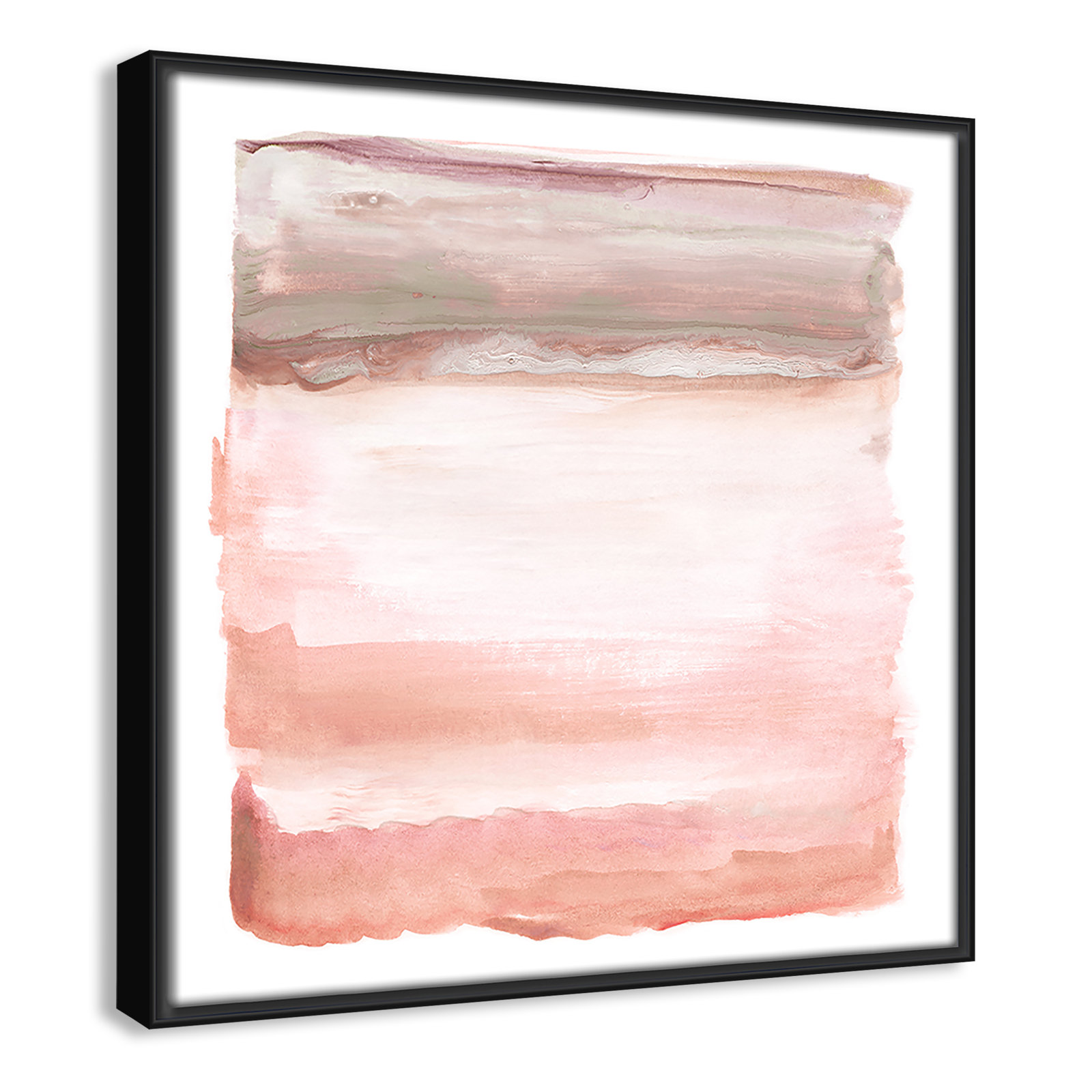 Boho Sky I by Nan- Floater Frame Print on Canvas, 13.5" H x 13.5" W x 2" D, Black