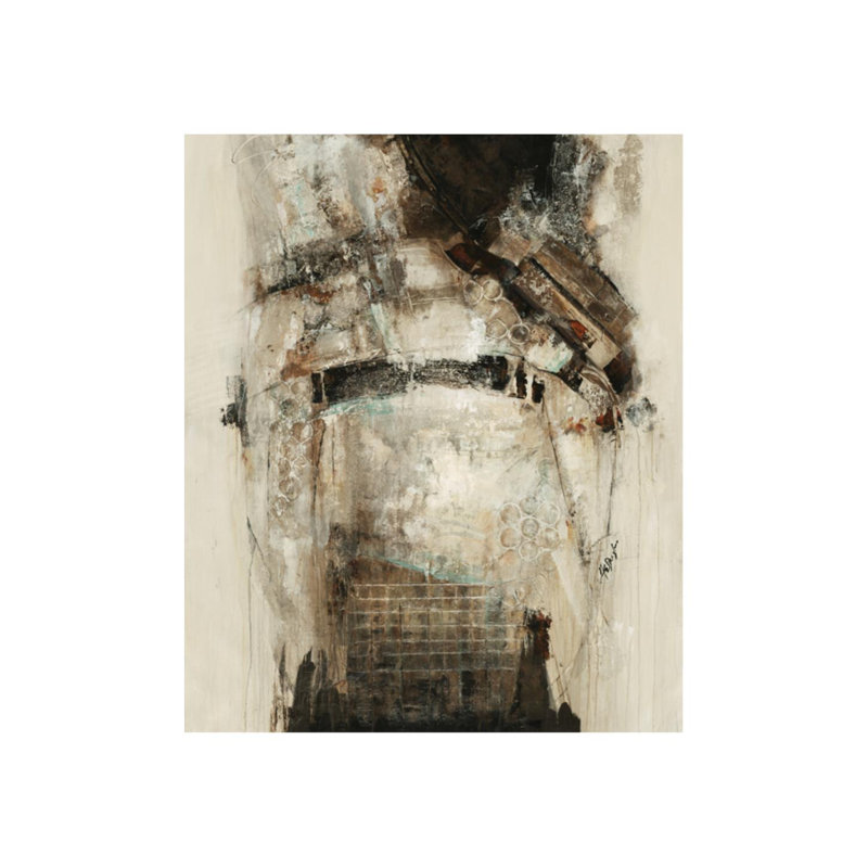 The Project Print by F. Elizabeth Douglass, Knife Gel, 48" H x 40" W x 1.5" D