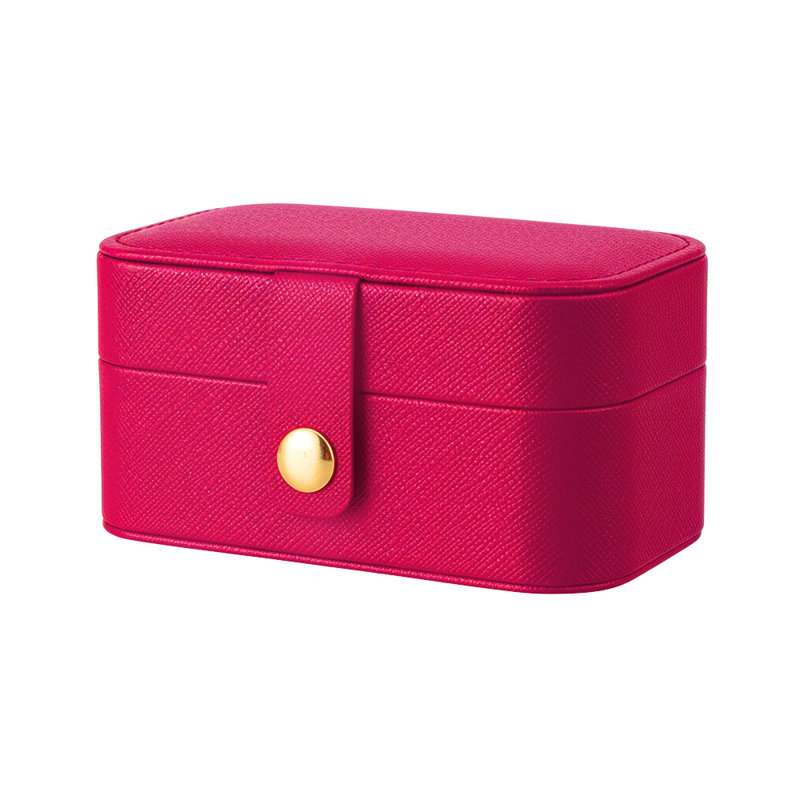 Leather Jewellery Box +, Rose