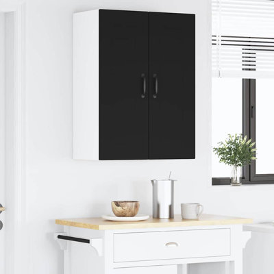 Vidaxl Kitchen Wall Cabinet 2 Pcs Concrete Grey 30 X 31 X 80 Cm