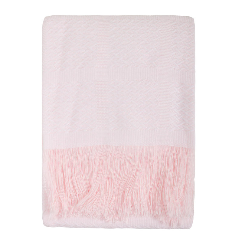 Grove Baby Blanket, Pink