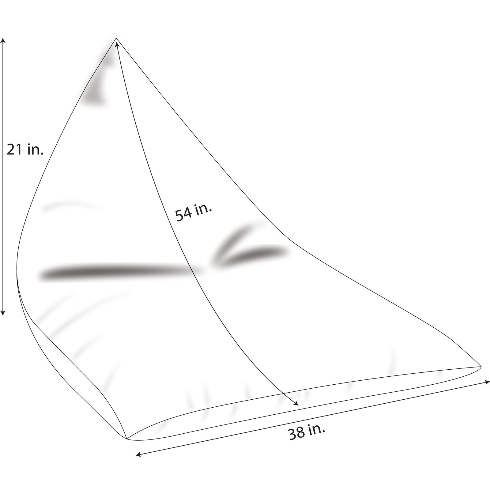 Sunbrella® Outdoor Bean Bag Lounger, Green 100% Acrylic