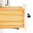 Tidworth Solid Wood Double Bathroom Vanity with 1.5'' White Quartz Top-964625593-997312093