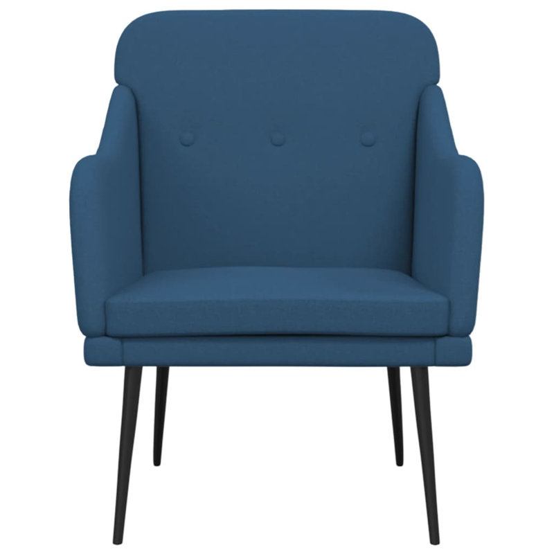 Upholstered Accent Chair, Blue