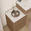 Ensemble de meuble-lavabo en marbre et en bois massif l 55,1 po Edorta-2080509423