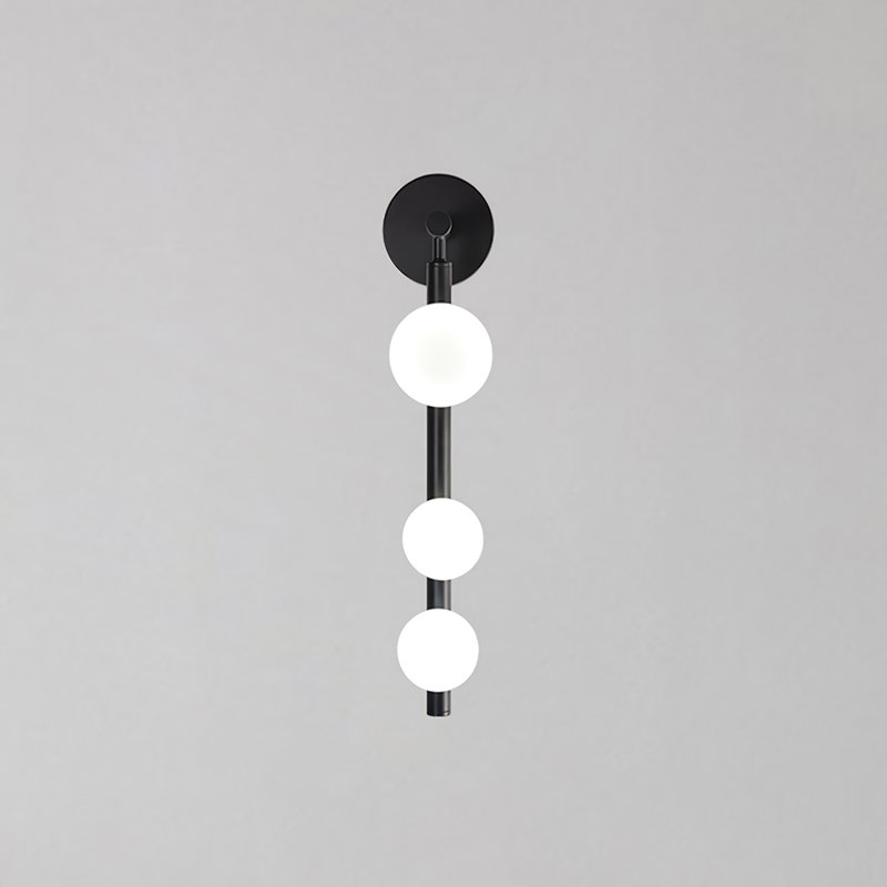 Mord Armed Sconce, Black