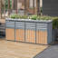 Metal Double Bin Store